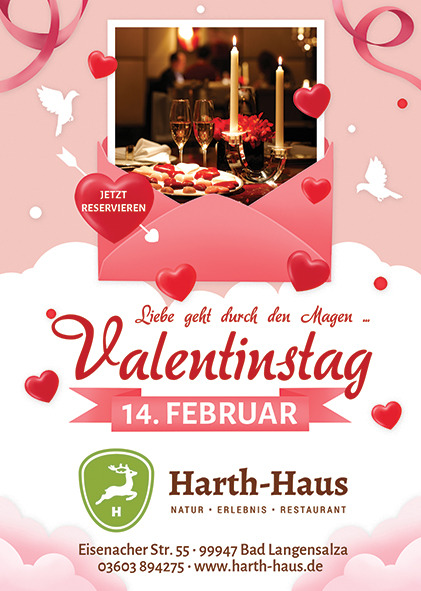 Valentinstag im Harth-Haus