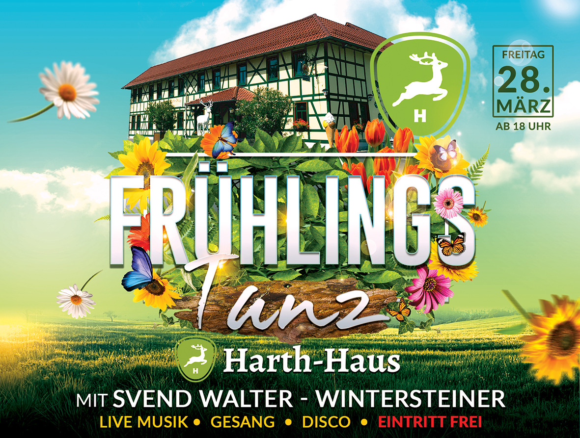 TANZTEE im HARTH-HAUS – mit SVEND WALTER „Der Wintersteiner“ 