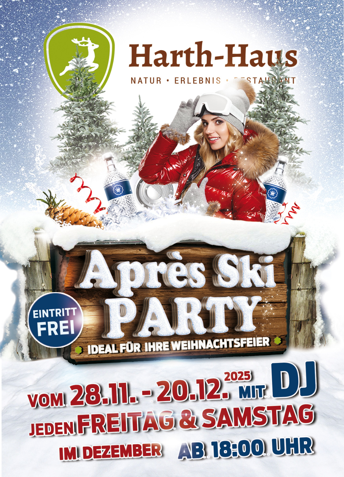 TANZTEE im HARTH-HAUS – mit SVEND WALTER „Der Wintersteiner“ 